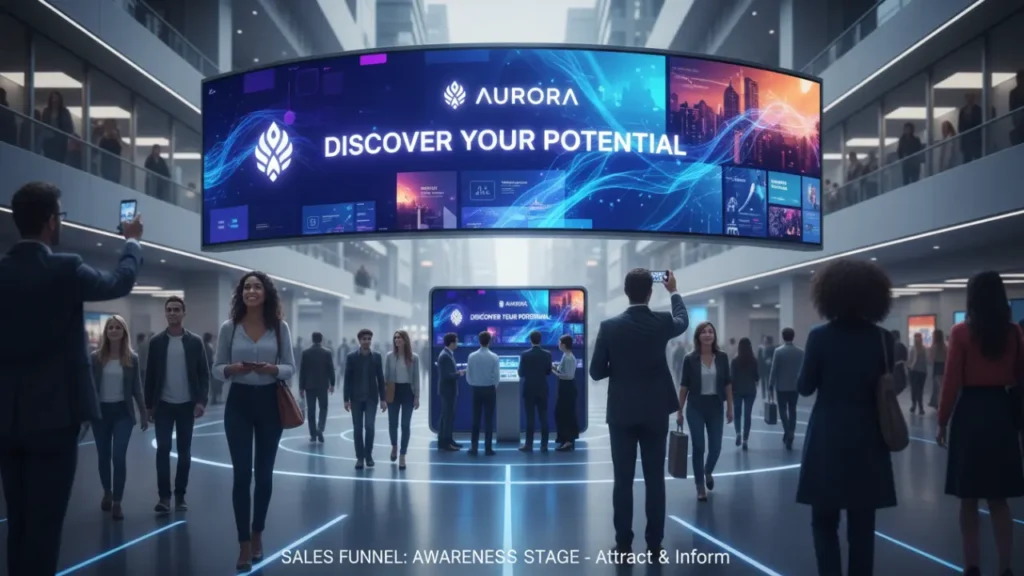 “Decision stage product comparison and lead nurturing”