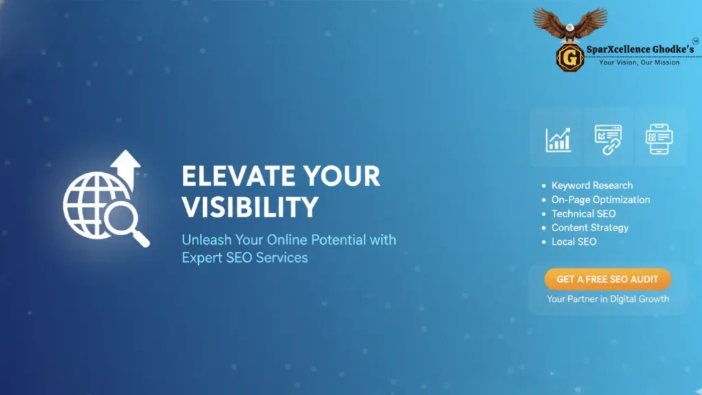 Digital marketing agency SEO service banner