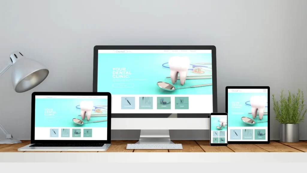 Mobile-friendly website for local SEO with responsive design