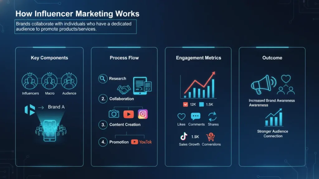 How influencer marketing works
